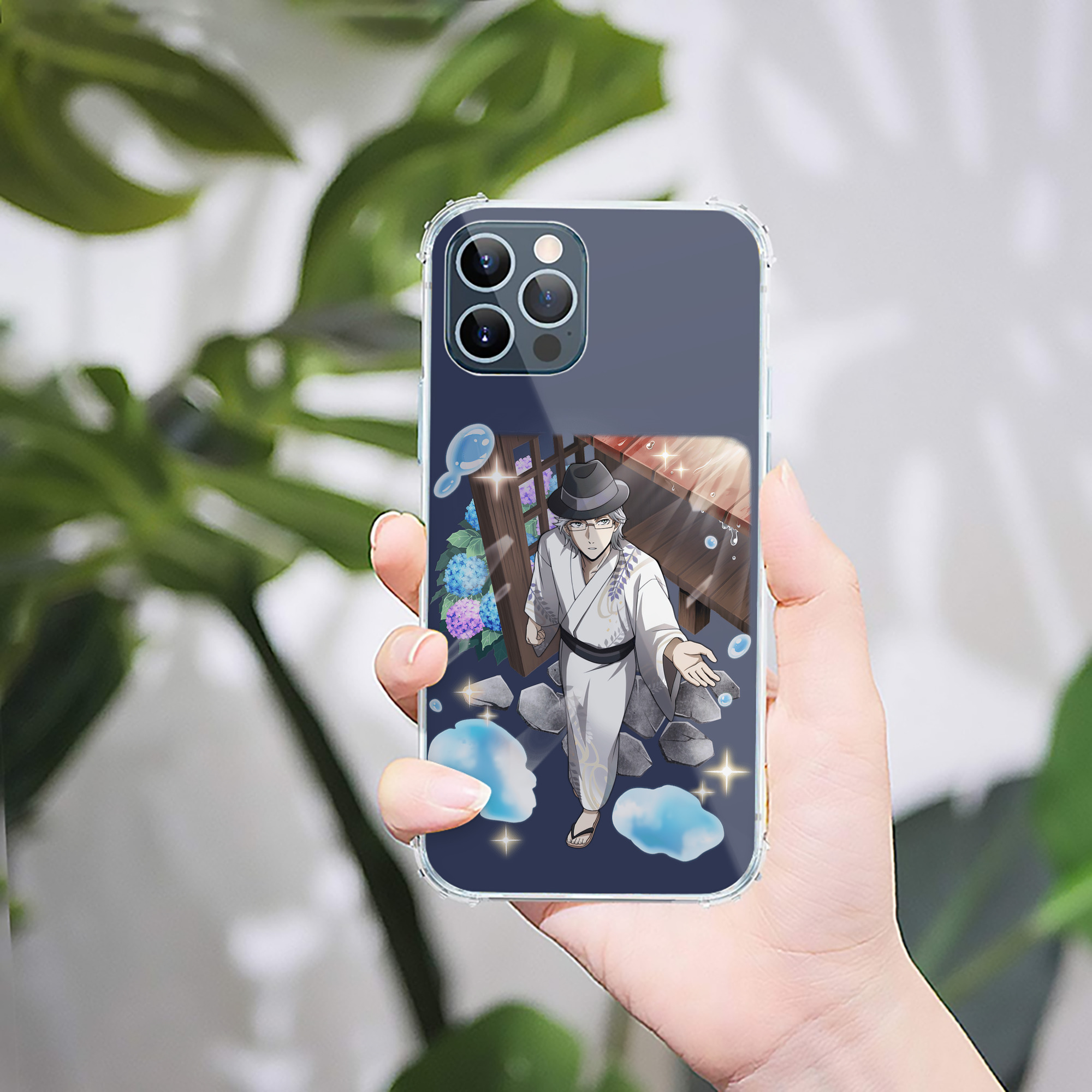 （画像用） 文豪ストレイドッグス Bungo Stray Dogs 【iPhone 12シリーズ対応】透明スマホケース（クリアソフトケース）